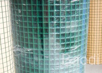 China Green PVC Coated Welded Wire Mesh Square Pattern For Gardening / Mines for sale