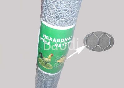 China Corrosion Resistant Hexagonal Wire Mesh , Chicken Wire Garden Fence With Hexagonal Hole for sale