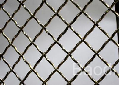 China Construction Mild Steel Crimped Wire Mesh For Making Barbecue Metal Grill for sale