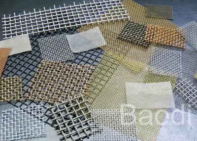 China Filter Use Woven 0.4mm Dia Crimped Wire Mesh Carbon Steel for sale