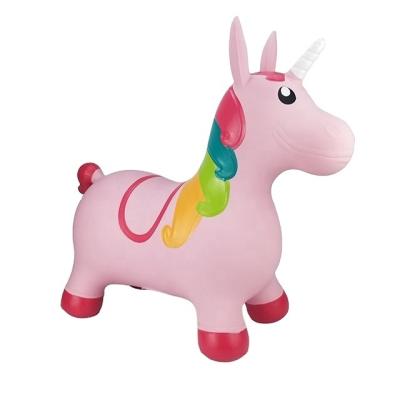 China Inflatable Hopper Unicorn Toys animal jumping from Toy Inflatable Bouncy Animal Space for sale