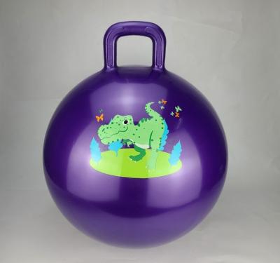 China Inflatable Toy 45cm Purple Hopper Ball for sale