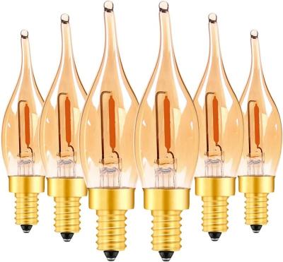 China C22T Efficiency Filament Light Bulb E12 0.5W AC120V for sale