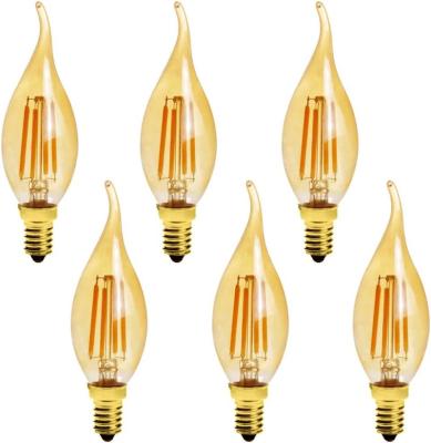 China High Efficiency LED C35 Filament Light Bulb 3W E12 AC120V for sale