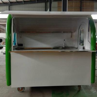 China mobile food cart tuk tuk car vegetable processing plant fast food snack cart for sale