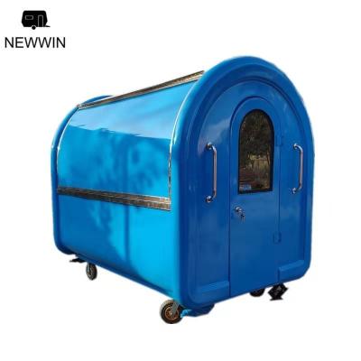 China Vegetable processing plant push food cart trailers for tacos tea cart tuk tuk mobile food for sale