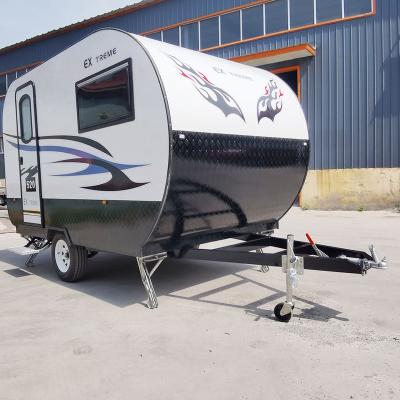 China Chinese Luxury Camper Travel Trailer Camper Trailer Compact Home Trailer Factory Luxury Camper Trailer for sale