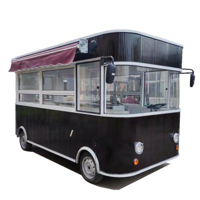 China Electric fast food cart ice cream cart food truck coffee carts for sale for sale