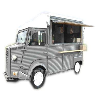 China Vegetable processing plant gas/electric outdoor food truck ice cream truck popcorn truck for sale