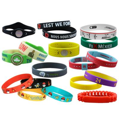 China China Logo Special Design Cheaper Rubber Wristband Custom Silicone Sports Wristband Custom for sale