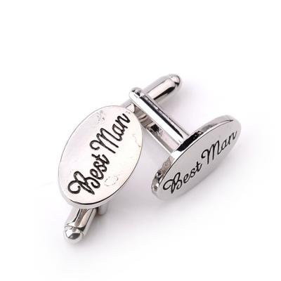 China Custom Logo Personalized Suit Shirt Cuff Promotions Gifts Links Cufflinks For Men for sale