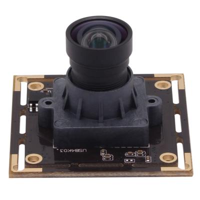 China ELP 4K Camera Sony IMX415 High Resolution Sensor 100 Degree No Distortion Lens Mini USB Camera Module for sale