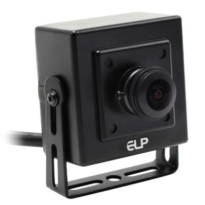 China ELP Mini Box USB Fisheye Lens Webcam WDR 2048x1536 3MP Hd USB Camera 38*38mm for sale