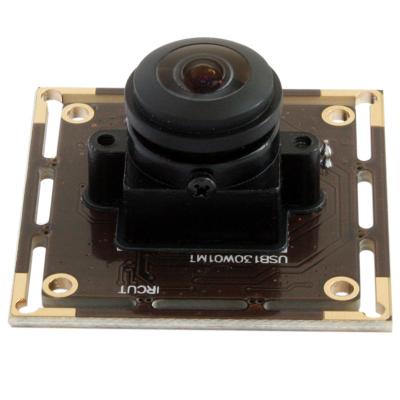 China CCTV 1.3mp HD Low Illumination ELP Mini OEM USB Camera Module 180degree Fisheye Lens Wide Angle Low Light For ATM Kiosks, Self Service Terminal for sale