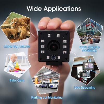 China 2021 Video Night Vision USB 1.0megapixel 1280*720 Web Camera Hd Computer Vision One Way Audio PC Webcam for sale