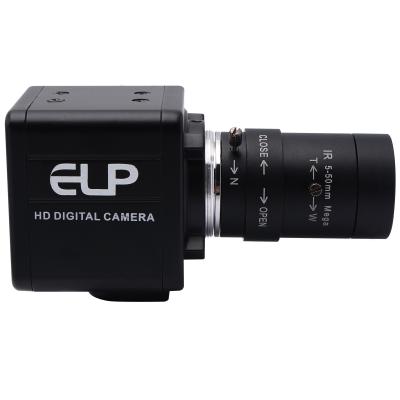 China ELP 1MP 720P Camera Varifocal 5-50mm Mount Lens Camera Computer Desktop USB Manual Webcam 38*38 for sale