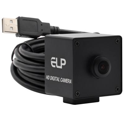 China ELP Fisheye Webcam 13MP 3840x2880 Mini Case For Robot ATM Machine HD Monitoring USB Webcam 38*38mm for sale