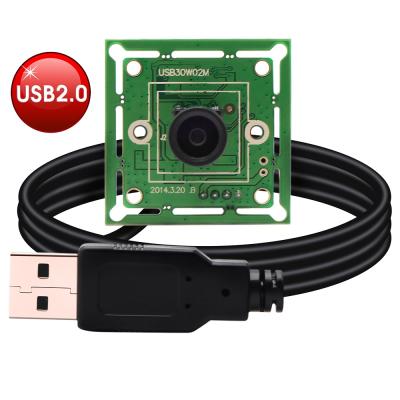 China High Speed ​​60fps 0.3mp 480P 60fps Mini CMOS OV7725 VGA OEM ODM CCTV Camera Module PCB With 100degree M7 Lens for sale