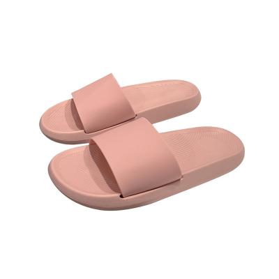 China Fashion Trend Couple Women's Sandals Pure EVA Korean Beach 2022 Summer Classic Color Slippers Bathing Slides Slippers for sale