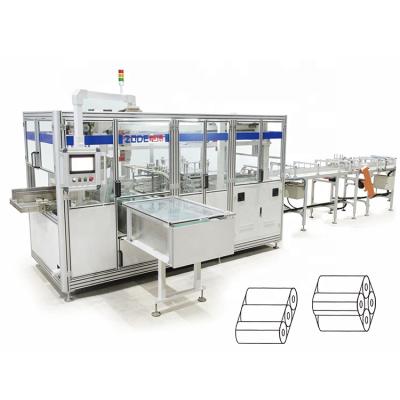 China 2020 hot product Full Automatic Toilet Tissue Roll & Kitchen Towel Bundling Packing Machine for sale