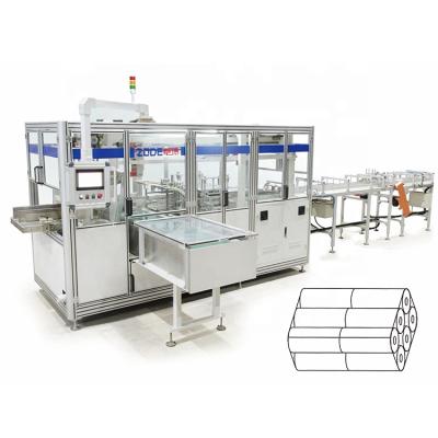 China ZODE Automatic 24 Rolls Toilet Paper Product Making Machinery Wrapping Packing Machine for sale