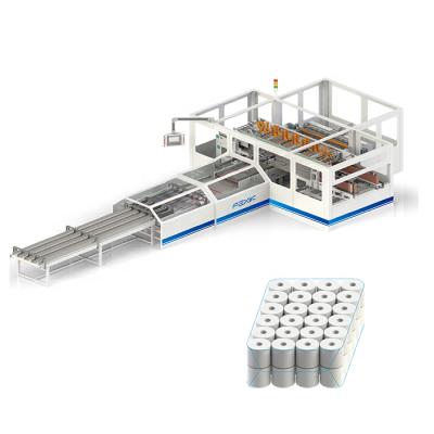 China Hot Sale Full Automatic 3 Ply Small Toilet Tissue Paper Roll Cutting Making Machine for Sale in China 10-30min 140 Bags/min for sale