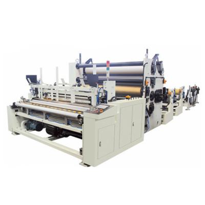 China Roll Slitter Rewinder Machine for Toilet Paper Machine in China Toilet Paper /kitchen Towel Full Automatic Parent Rolls Te koop