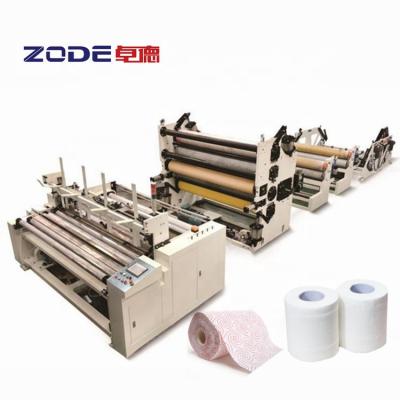 China High Quality Toilrt Paper Tissue Rewinding Machine Toilet Paper Machine Prices Te koop