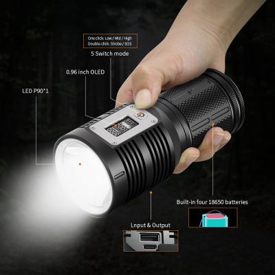 China Bright USB Durable High Intensity Torch Mini Handheld LED Pocket Bike Tactical Flashlight for sale