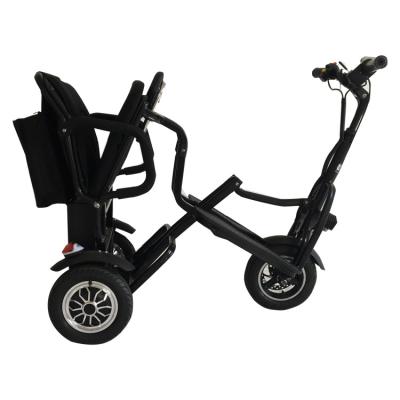 China Scooters Child Seat 350W 48V Folding Adult Electric Tricycle for sale