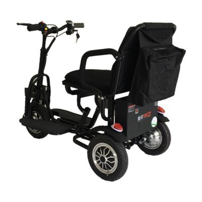 China Scooter folding electric tricycle for older adult leisure electric tricycle for sale