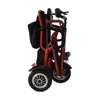 China Scooter folding for easy storage electric tricycle camper for the elderly for sale