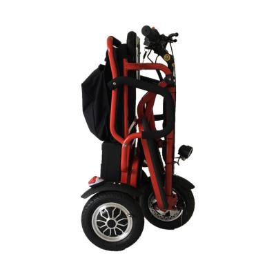 China Fold 48V350W Electric Scooters Old-People Tricycle Lightweight Mobility Scooter Tricycle for sale