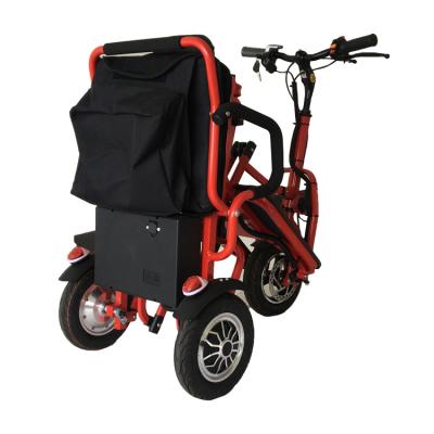 China Mobile Scooters Foldable 350W Electric Scooter Tricycle For The Elderly for sale