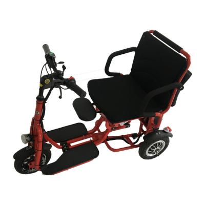 China scooter folding electric tricycle for older adult electric tricycle scooter for sale