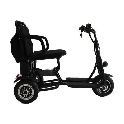 China New Folding Tricycle Car Leisure Tricycle Scooter Pedal Electric Car For The Elderly for sale