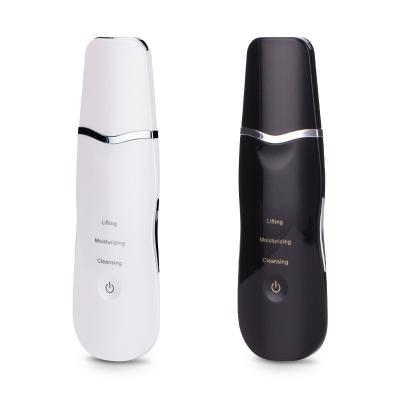 China Multifunction Beauty Equipment Ultrasonic Skin Scrubber DEEP CLEANSING Beauty Products For Women Home Use Dead Skin Blackhead To Remove for sale