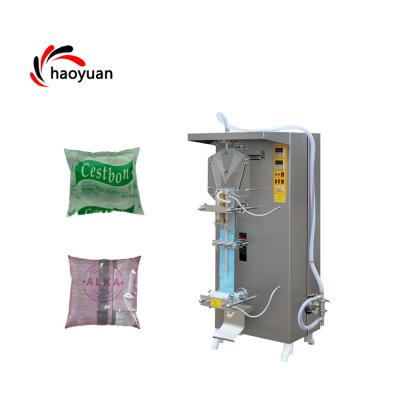 China HAOYUAN SJ-1000 Automatic Food Water Juice Beverage Bag Seal Machine Drinking Water Liquid Packing Machine for sale