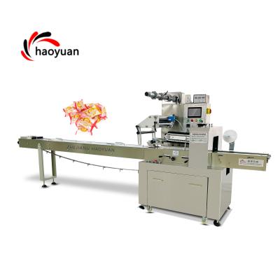 China High Quality KD-260 HAOYUAN Food Full Body 304 Stainless Steel Servo Control Bread Packing Machine Packaging for sale