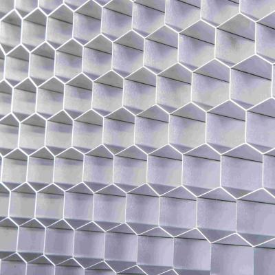 China High Strength Aluminum Honeycomb Core With 1.04mm - 50mm Cell Size for sale