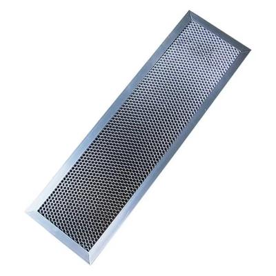 China Aluminum Honeycomb Filter With Aluminum Frame Honeycomb Substrate 100x100mm ISO9001 en venta