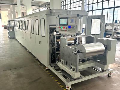 China Fully automatic stacking gluing machine fully enclosed used for ALU honeycomb core for sale