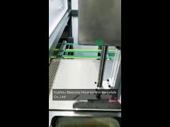 standard size automatic gluing machine for making aluminum honeycomb panel