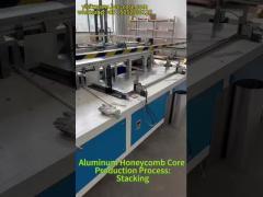 Aluminum Honeycomb Core Production Process:Stacking