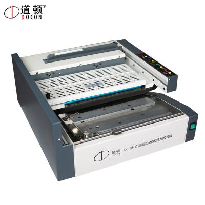 China DC-8800 A4 Size 380mm Desktop Automatic Glue Binding Machine for sale