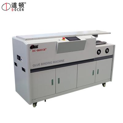 China DC-8600CB+ A3 Cabinet Auto Glue Perfect Binding Machine DC-8600CB+ for sale