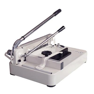 China DC-3207SQ Manually Guillotine Paper Cutter A4 Paper Size 430*410mm for sale