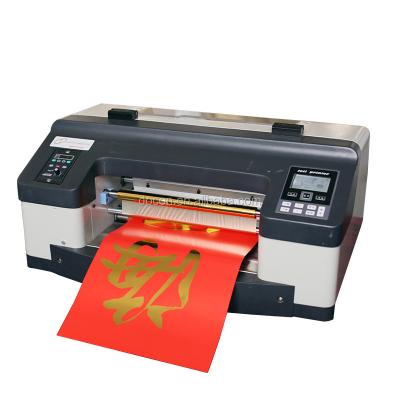 China DC-300TJPRO Digital Printing Stores Desktop Foil Printer Machine for sale