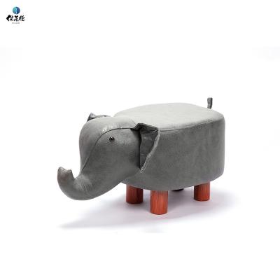 China Household Living Room Foldable Shoe Stools Children Animal Changing Stools for sale