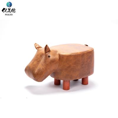 China Gray Color Animal Shoes Fitting Foldable Multifunctional Stool For Kids for sale